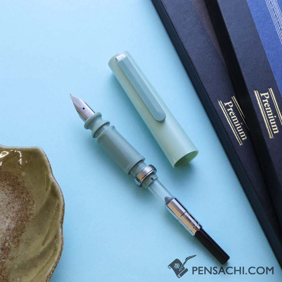 SAILOR Tuzu Adjust Fountain Pen - Green - PenSachi Japanese Limited Fountain Pen