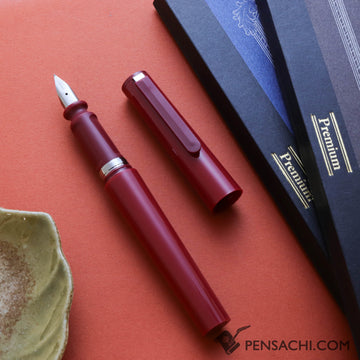 SAILOR Tuzu Adjust Fountain Pen - Red (Limited edition) - PenSachi Japanese Limited Fountain Pen