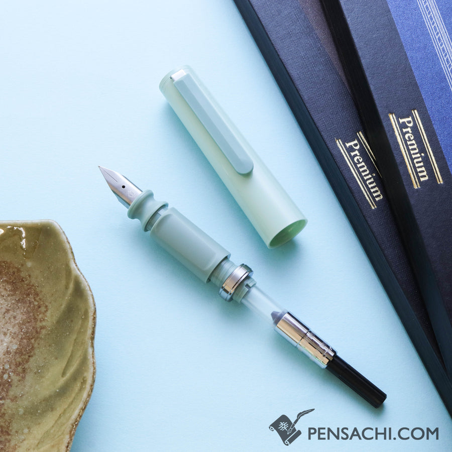 SAILOR Tuzu Adjust Fountain Pen - Green - PenSachi Japanese Limited Fountain Pen
