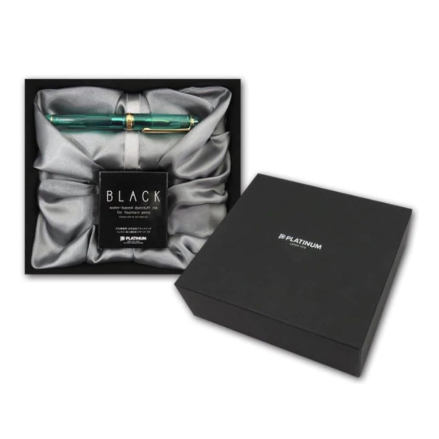 PLATINUM #3776 Limited Edition Fountain Pen - Clear Green - PenSachi Japanese Limited Fountain Pen