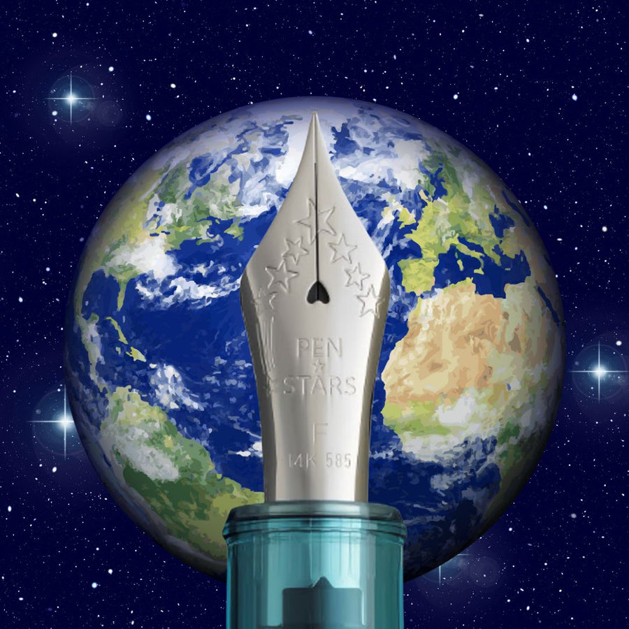 PLATINUM Limited Edition #3776 Century Fountain Pen - Astro