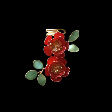 Pen Cuff - Camellia Flower