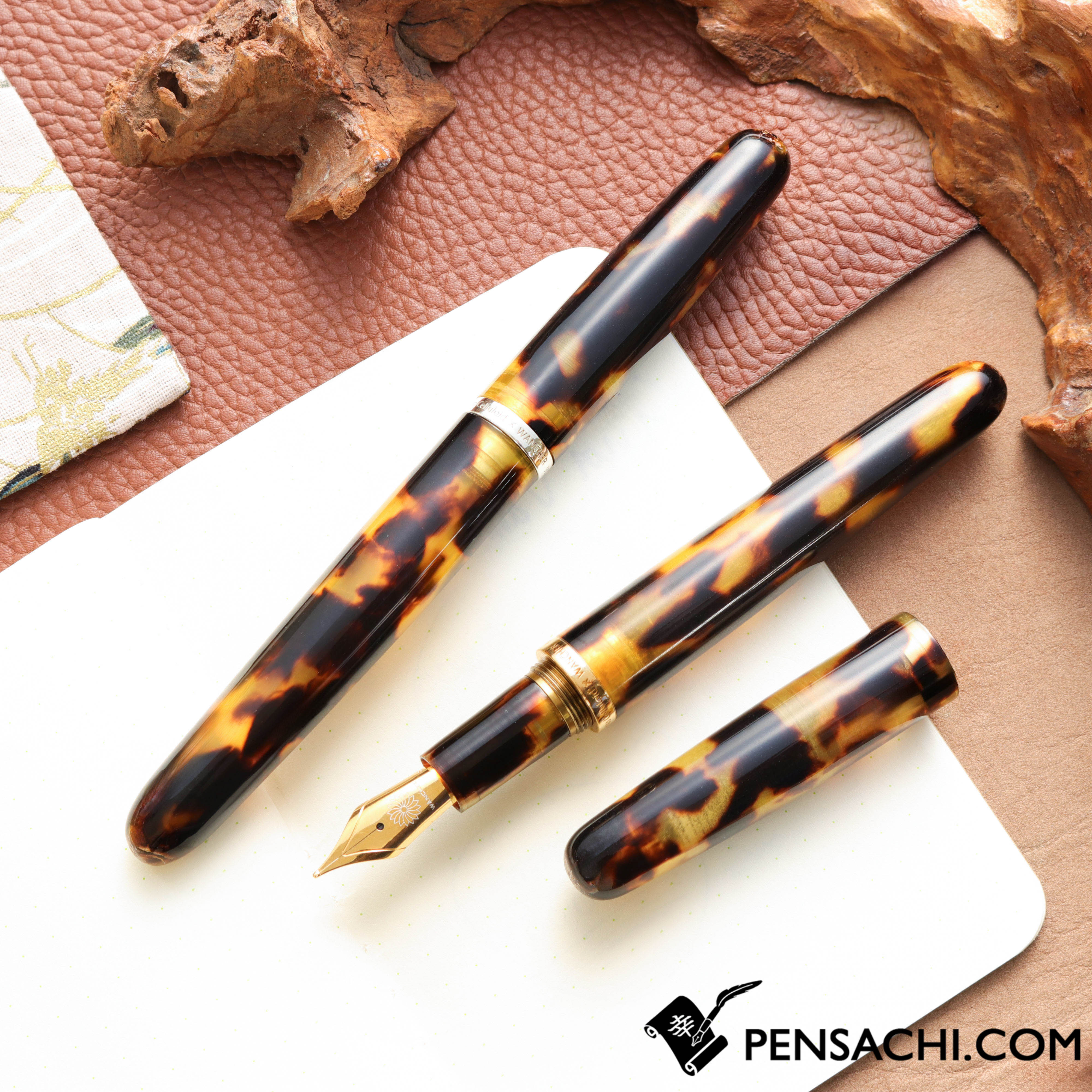 Wancher x Kyoto Celluloid Limited Edition Fountain Pen - Bekkou