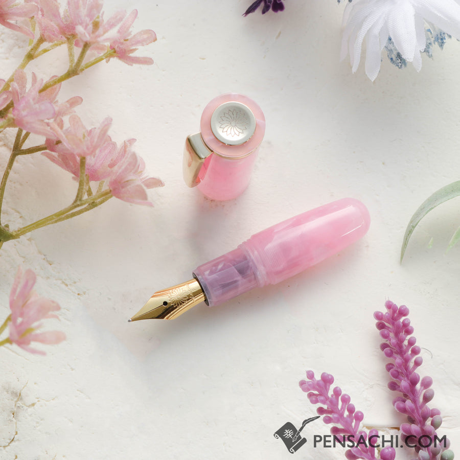 Wancher Puchico Mini Fountain Pen - Pink - PenSachi Japanese Limited Fountain Pen