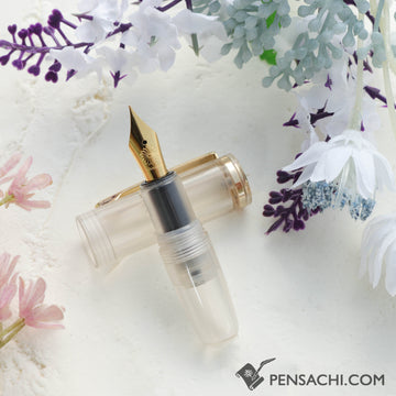Wancher Puchico Mini Fountain Pen - Clear - PenSachi Japanese Limited Fountain Pen