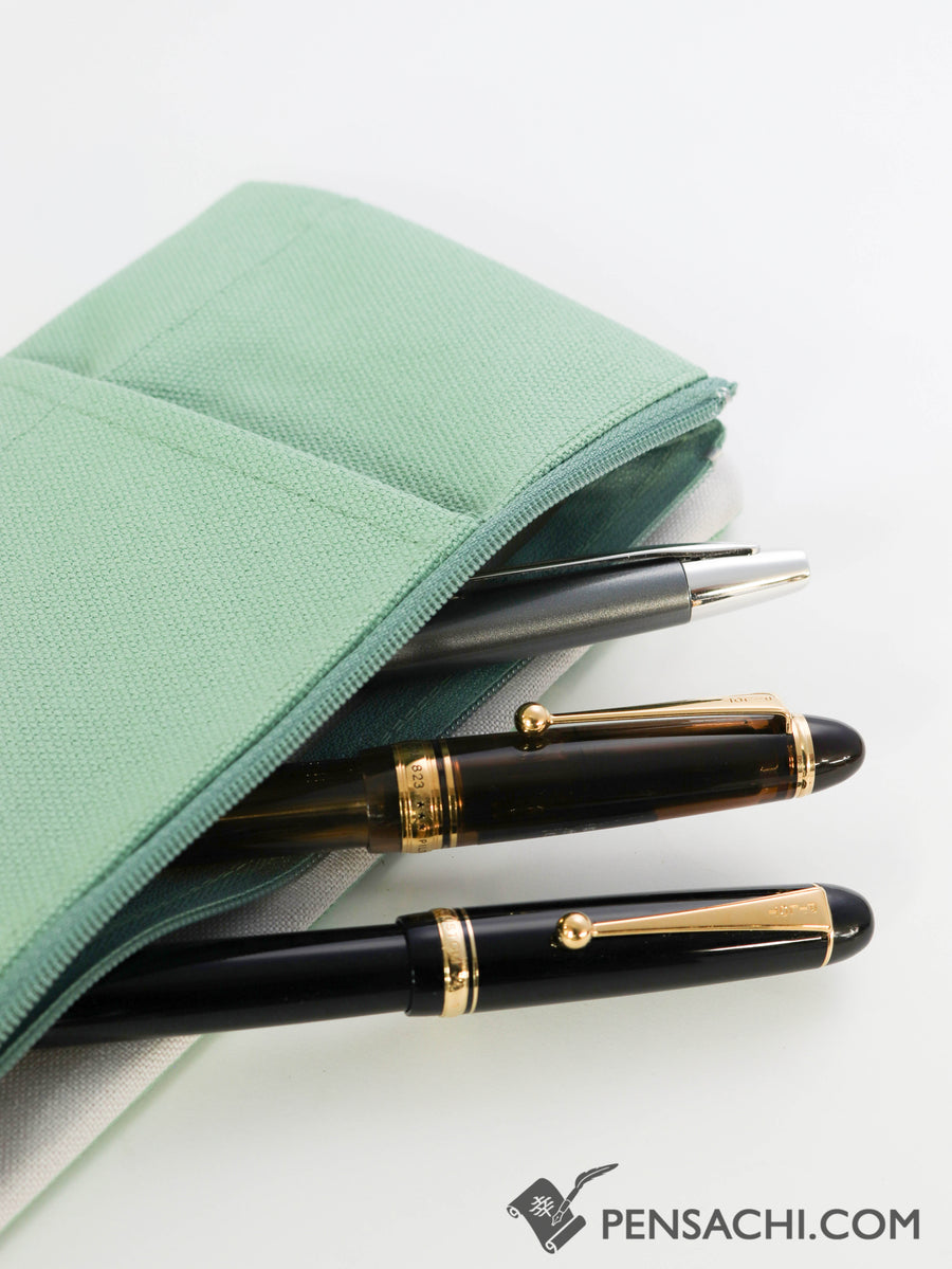 Yamamoto Ro-Biki Note Canvas Cover - Mint Green