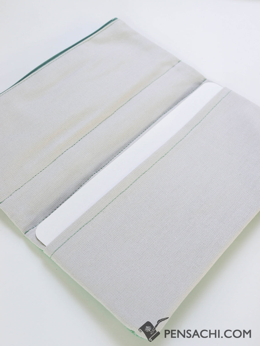 Yamamoto Ro-Biki Note Canvas Cover - Mint Green
