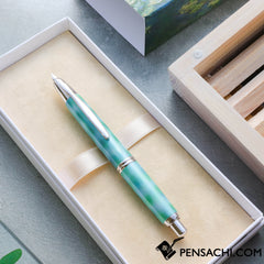 PILOT Limited Edition Vanishing Point Capless - Water Lilies - PenSachi Japanese Limited Fountain Pen