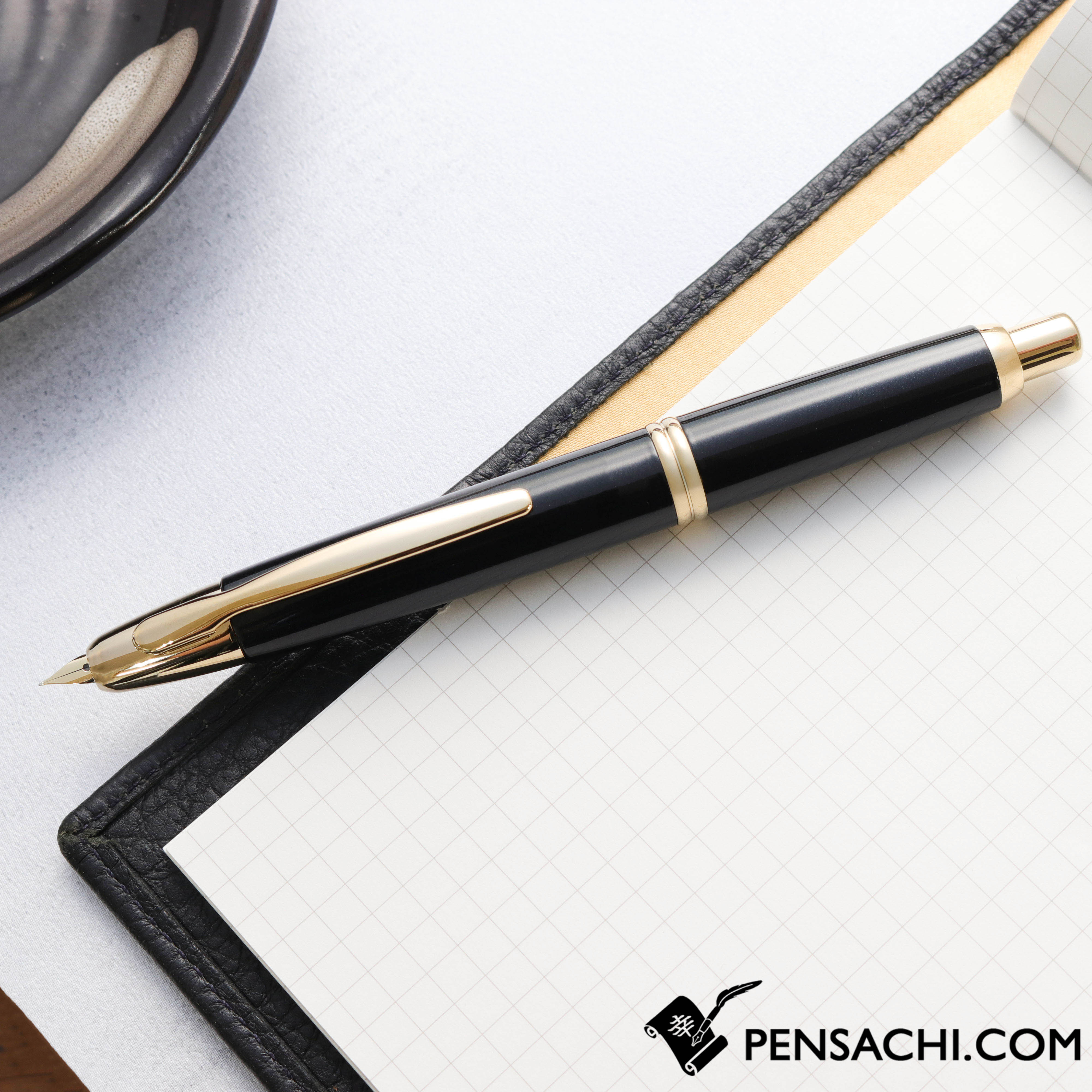 PILOT Vanishing Point Capless Deep Elegance Fountain Pen - Black