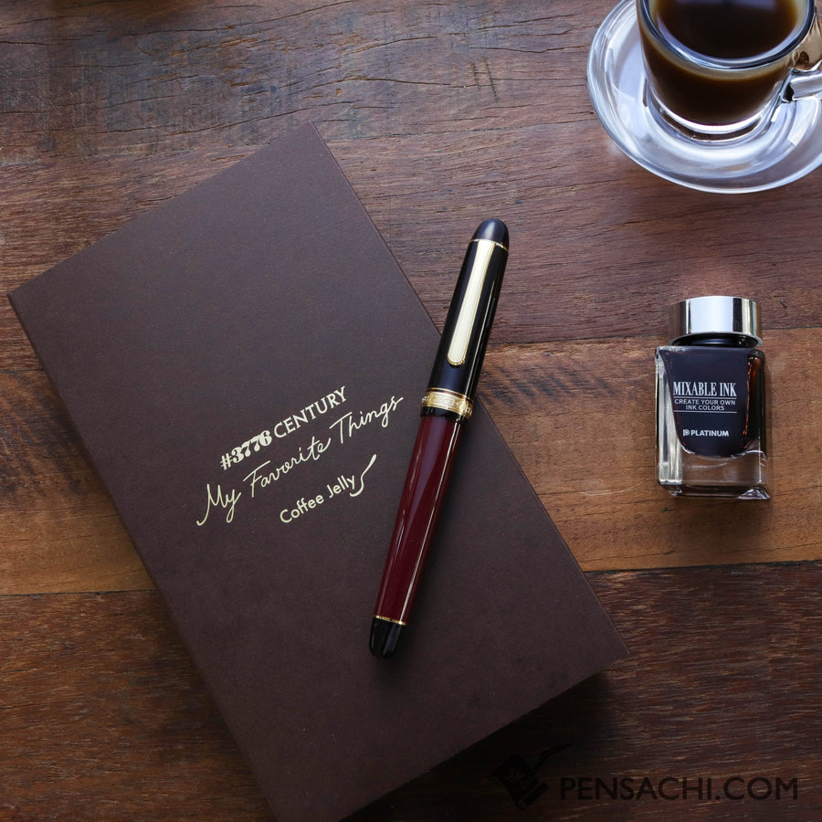 PLATINUM #3776 Limited Edition Fountain Pen - Coffee Jelly - PenSachi Japanese Limited Fountain Pen