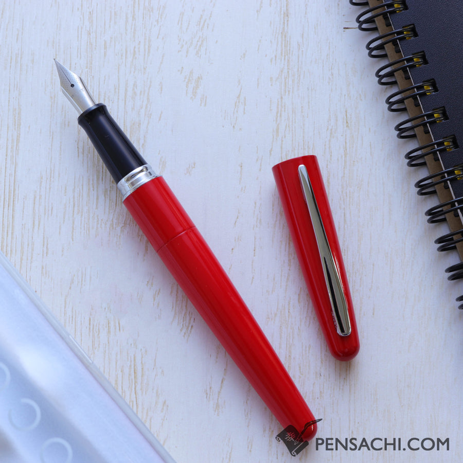 PILOT Limited Edition CoCoon Fountain Pen - Japan Red - PenSachi Japanese Limited Fountain Pen