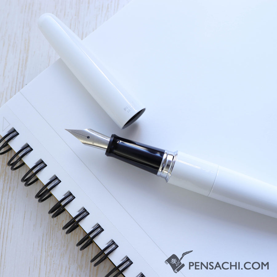 PILOT Limited Edition CoCoon Fountain Pen - Japan White - PenSachi Japanese Limited Fountain Pen
