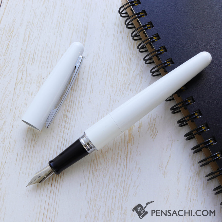 PILOT Limited Edition CoCoon Fountain Pen - Japan White - PenSachi Japanese Limited Fountain Pen