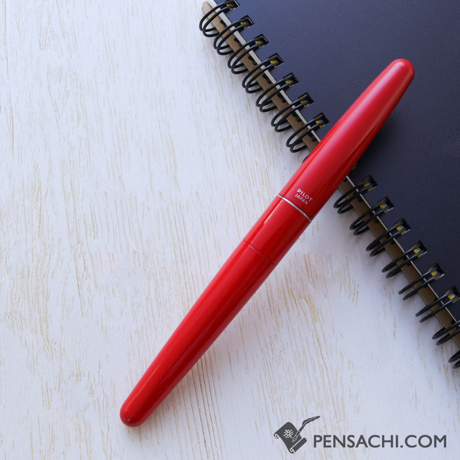 PILOT Limited Edition CoCoon Fountain Pen - Japan Red - PenSachi Japanese Limited Fountain Pen
