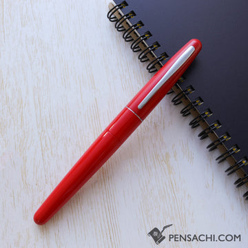 PILOT Limited Edition CoCoon Fountain Pen - Japan Red - PenSachi Japanese Limited Fountain Pen