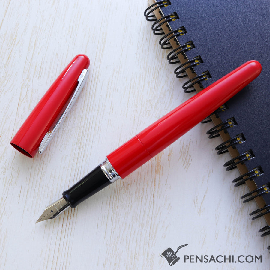 PILOT Limited Edition CoCoon Fountain Pen - Japan Red - PenSachi Japanese Limited Fountain Pen