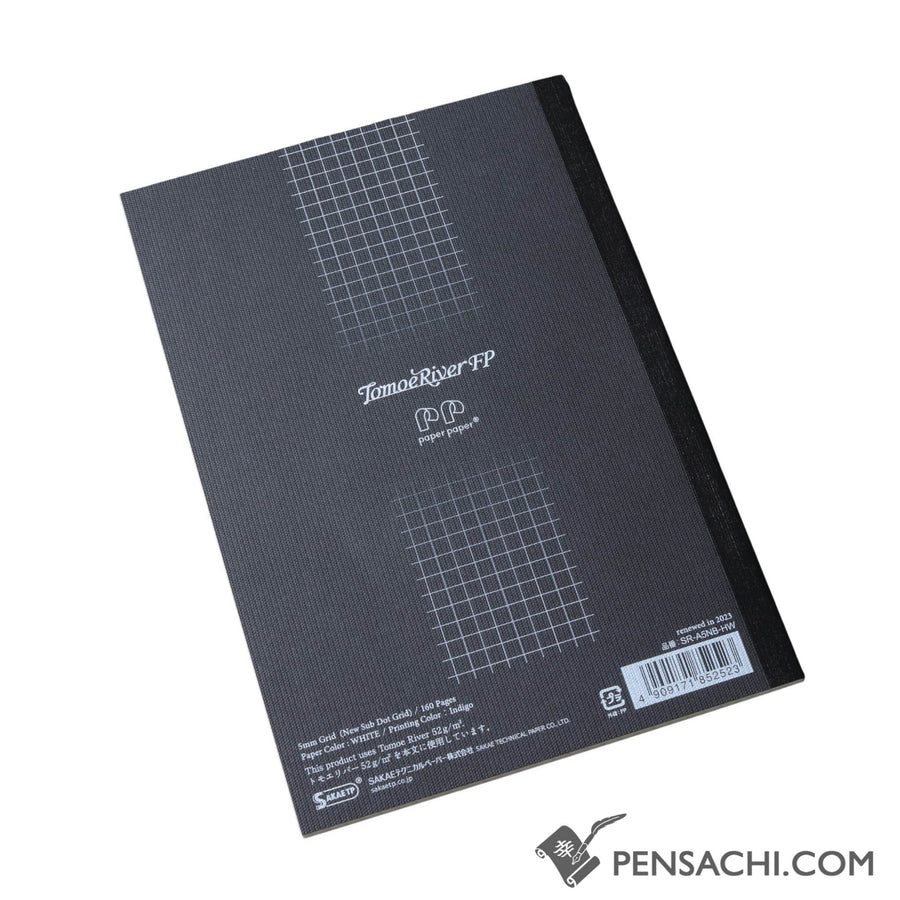 Tomoe River FP A5 Notebook (160 pages) 52g/m2 - 5mm Grid - PenSachi Japanese Limited Fountain Pen