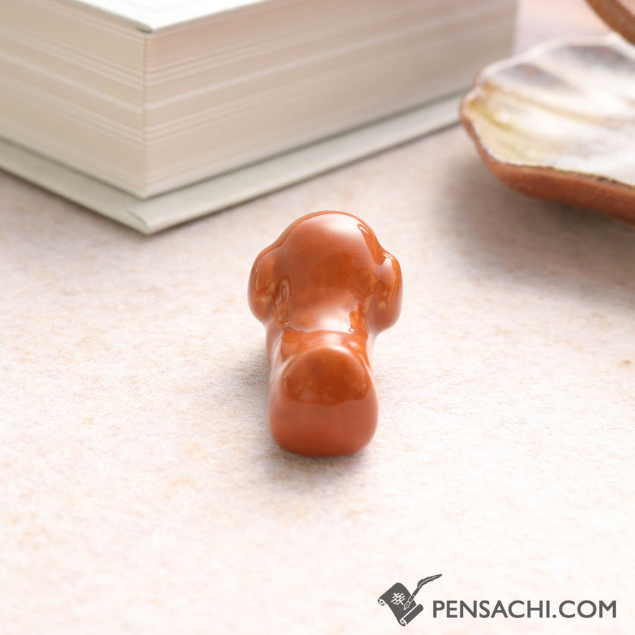 Pen / Chopstick Rest - Poodle - PenSachi Japanese Limited Fountain Pen