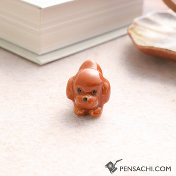 Pen / Chopstick Rest - Poodle - PenSachi Japanese Limited Fountain Pen