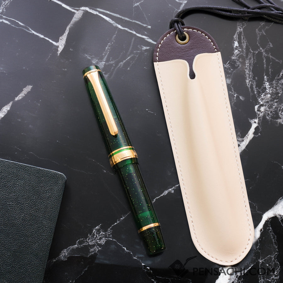 Sailor Limited Edition Professional Gear Slim Mini Fountain Pen Set - Emerald Green - PenSachi Japanese Limited Fountain Pen