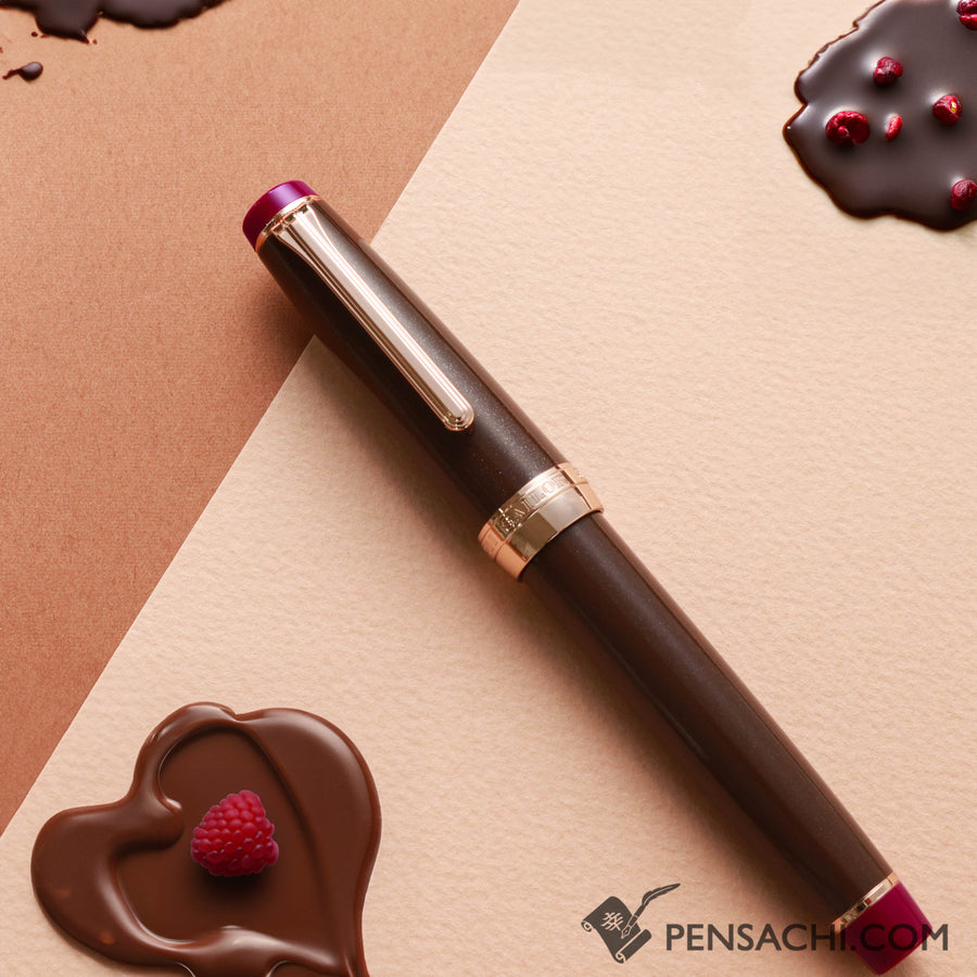 SAILOR Pro Gear Fountain Pen - Chocolat Framboise - PenSachi Japanese Limited Fountain Pen