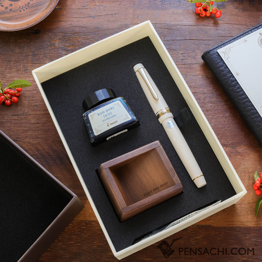 PILOT Limited Edition Custom Heritage 912  Fountain Pen - Ivory - PenSachi Japanese Limited Fountain Pen