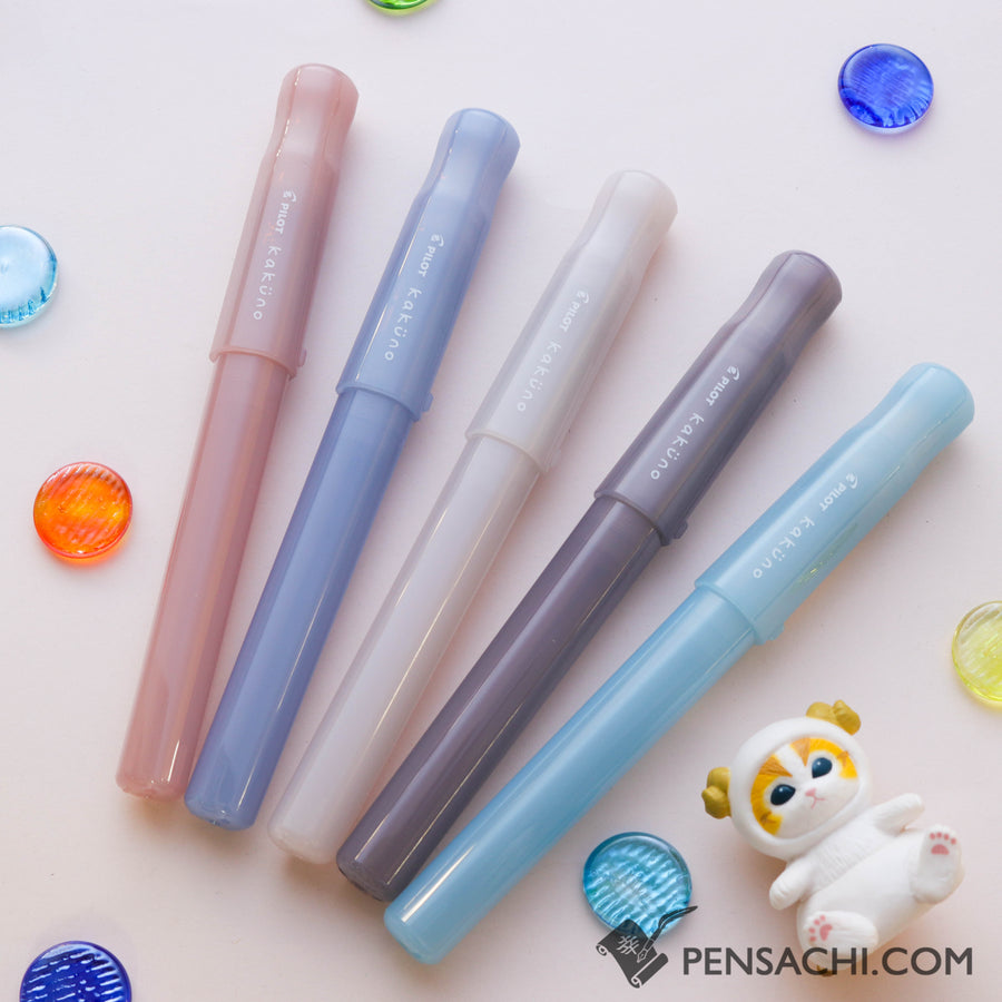 PILOT Kakuno Fountain Pen - Drowsy Light Blue - PenSachi Japanese Limited Fountain Pen