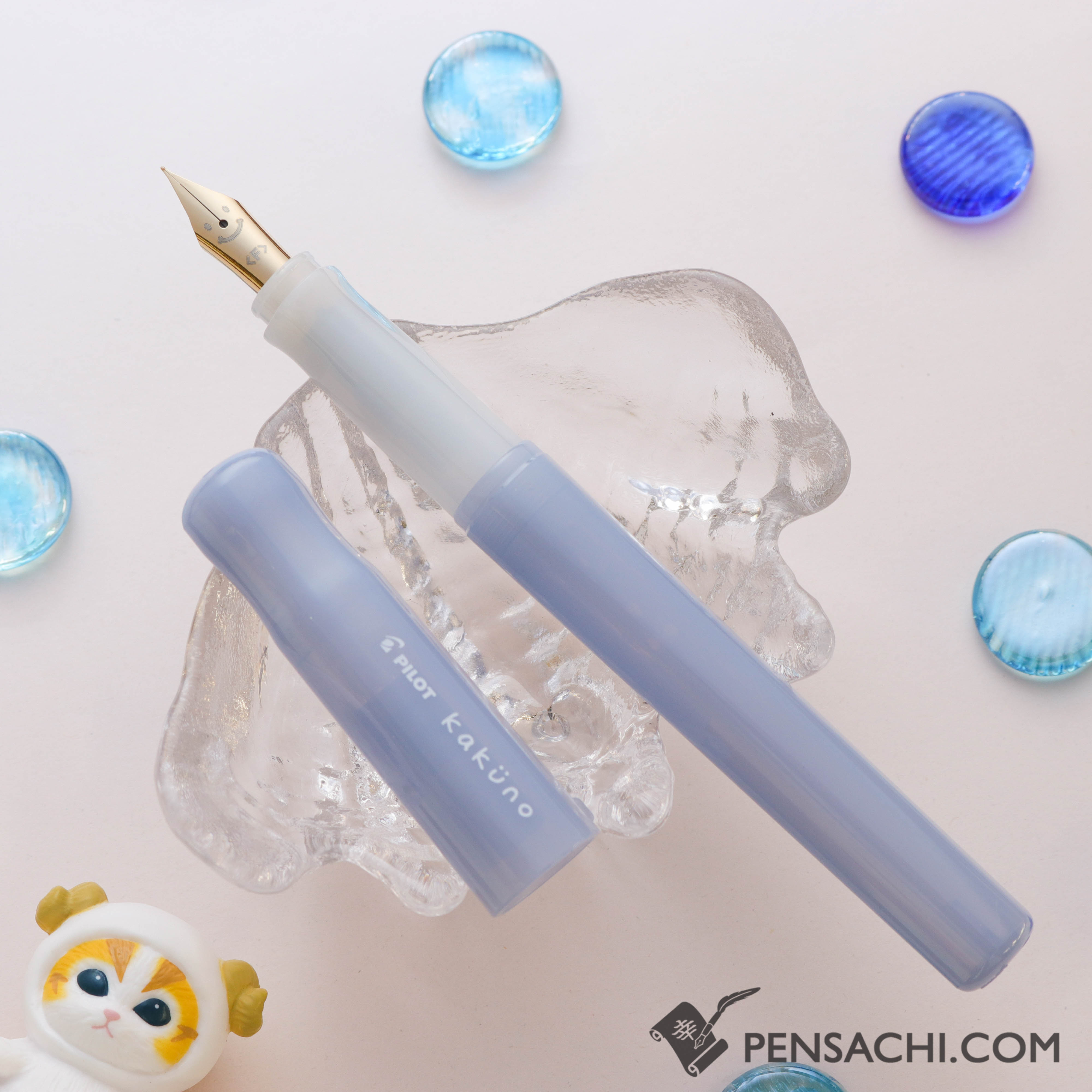 PILOT Kakuno Fountain Pen - Drowsy Blue | PenSachi - Japan Limited