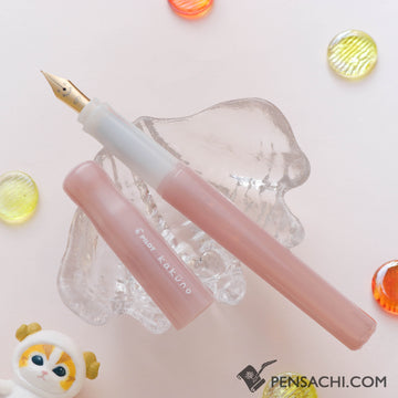 PILOT Kakuno Fountain Pen - Drowsy Pink - PenSachi Japanese Limited Fountain Pen