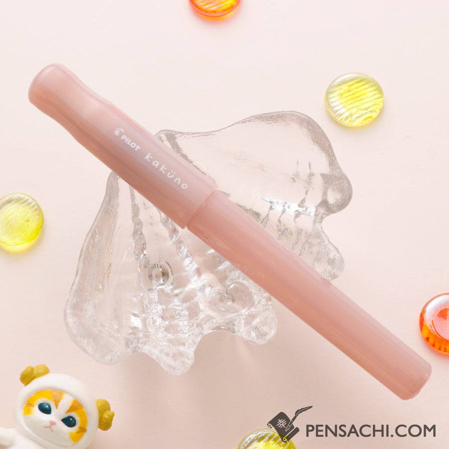 PILOT Kakuno Fountain Pen - Drowsy Pink - PenSachi Japanese Limited Fountain Pen
