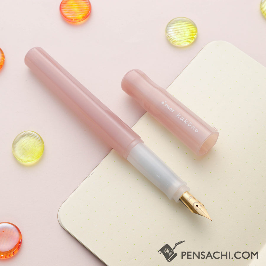 PILOT Kakuno Fountain Pen - Drowsy Pink - PenSachi Japanese Limited Fountain Pen