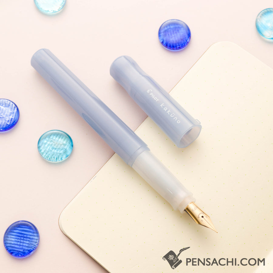 PILOT Kakuno Fountain Pen - Drowsy Blue - PenSachi Japanese Limited Fountain Pen