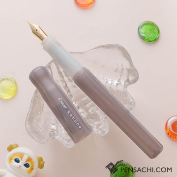 PILOT Kakuno Fountain Pen - Drowsy Brown - PenSachi Japanese Limited Fountain Pen