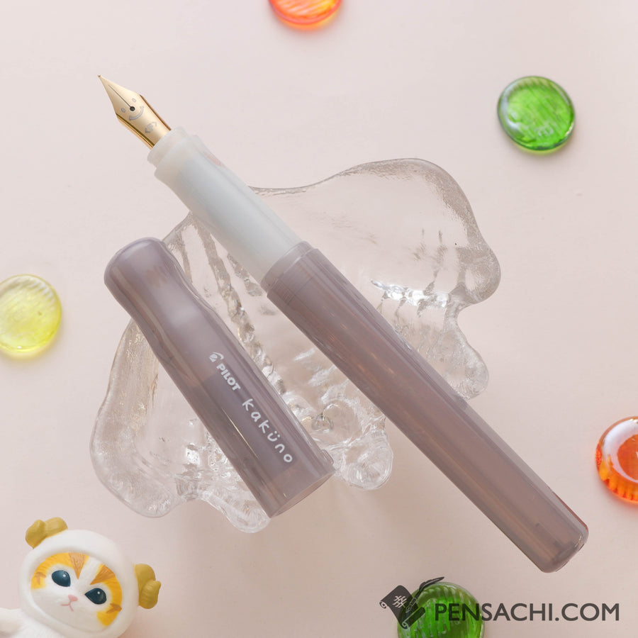 PILOT Kakuno Fountain Pen - Drowsy Brown - PenSachi Japanese Limited Fountain Pen