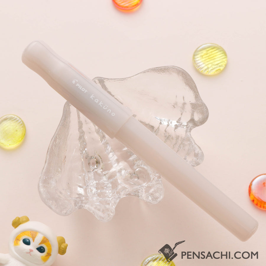 PILOT Kakuno Fountain Pen - Drowsy Ivory - PenSachi Japanese Limited Fountain Pen