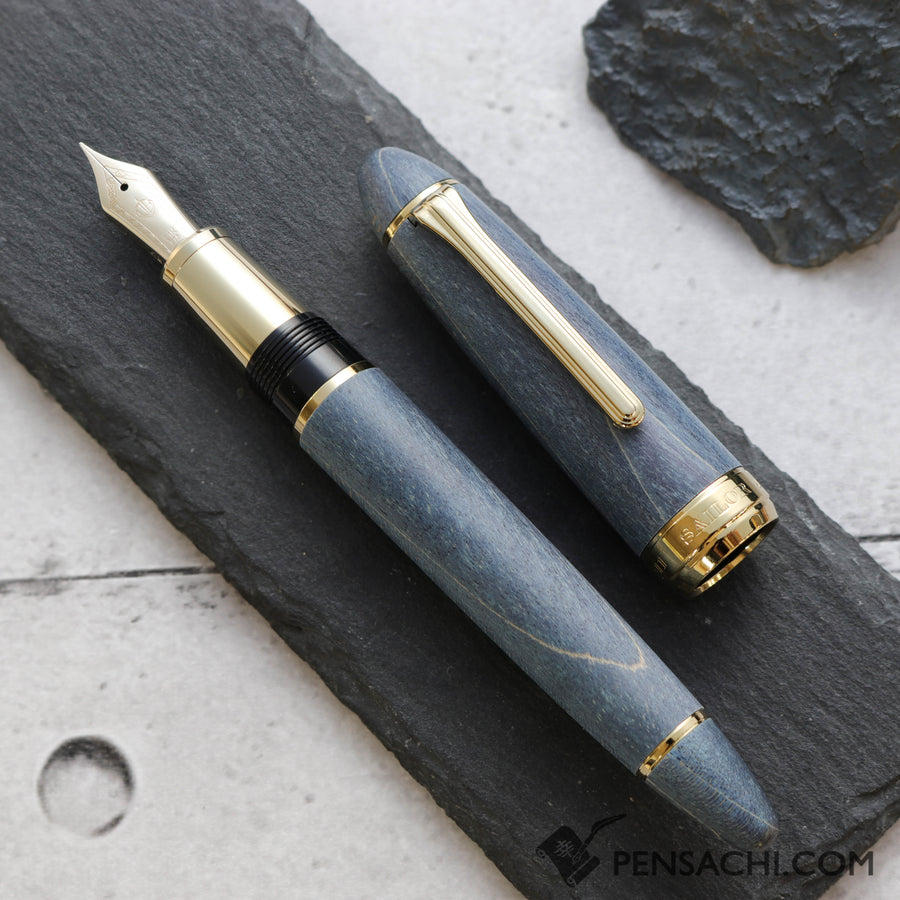 SAILOR Limited Edition 1911 Large (Full size) Hard Maple Fountain Pen - Indigo