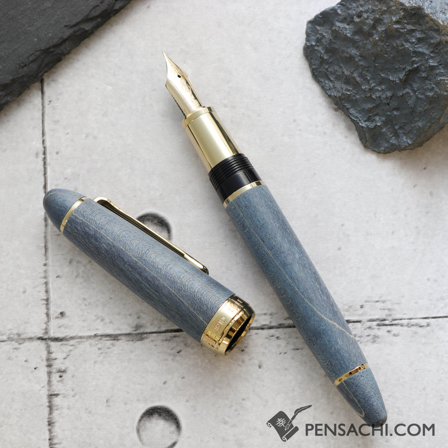SAILOR Limited Edition 1911 Large (Full size) Hard Maple Fountain Pen - Indigo