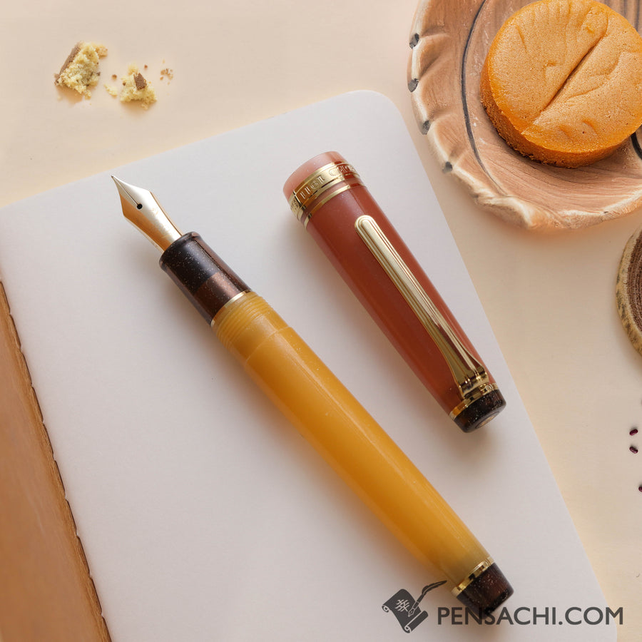 SAILOR Limited Edition Pro Gear Slim Fountain Pen - Momiji Manju Cake - PenSachi Japanese Limited Fountain Pen
