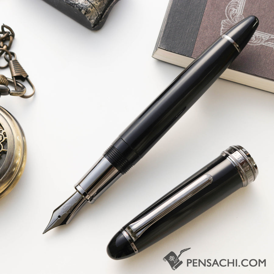 SAILOR 1911 Large (Full size) Special Nib Naginata Togi Fountain Pen - Black Trim - PenSachi Japanese Limited Fountain Pen