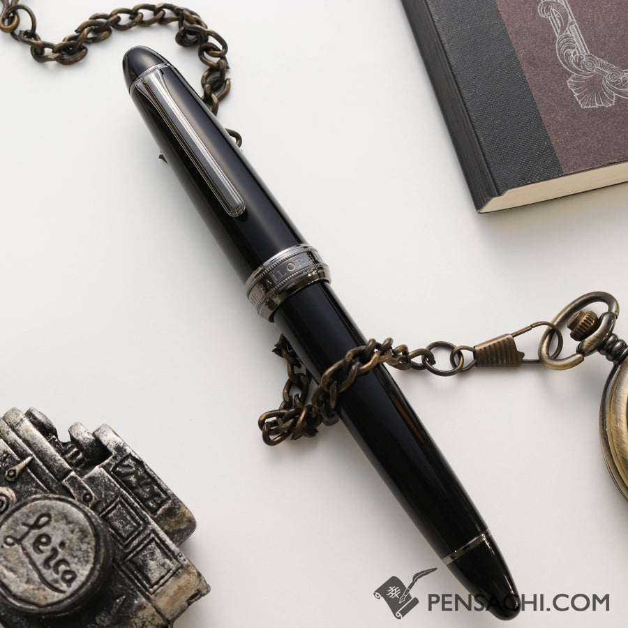 SAILOR 1911 Large (Full size) Special Nib Naginata Togi Fountain Pen - Black Trim - PenSachi Japanese Limited Fountain Pen