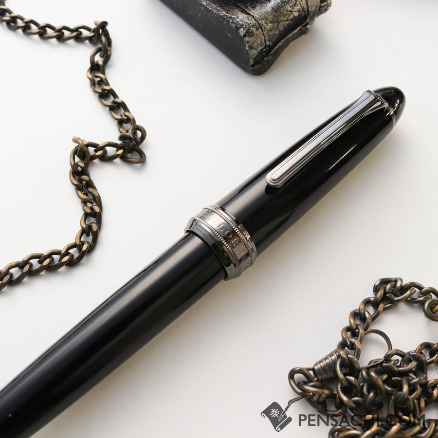 SAILOR 1911 Large (Full size) Special Nib Naginata Togi Fountain Pen - Black Trim - PenSachi Japanese Limited Fountain Pen