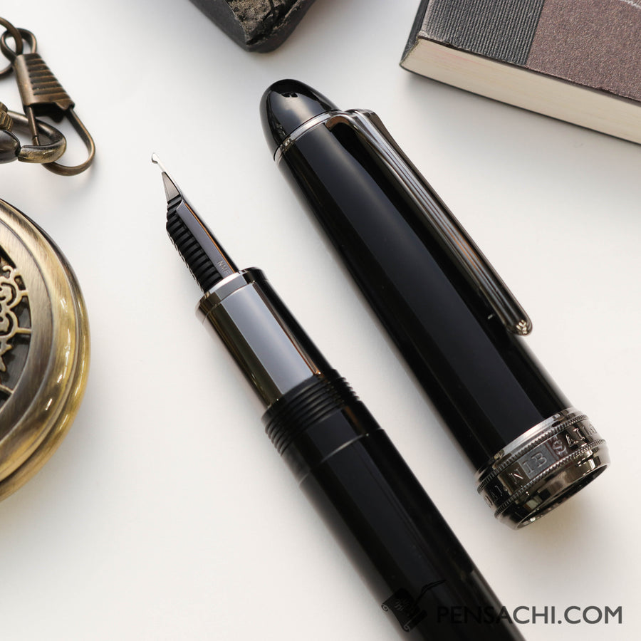 SAILOR 1911 Large (Full size) Special Nib Naginata Togi Fountain Pen - Black Trim - PenSachi Japanese Limited Fountain Pen