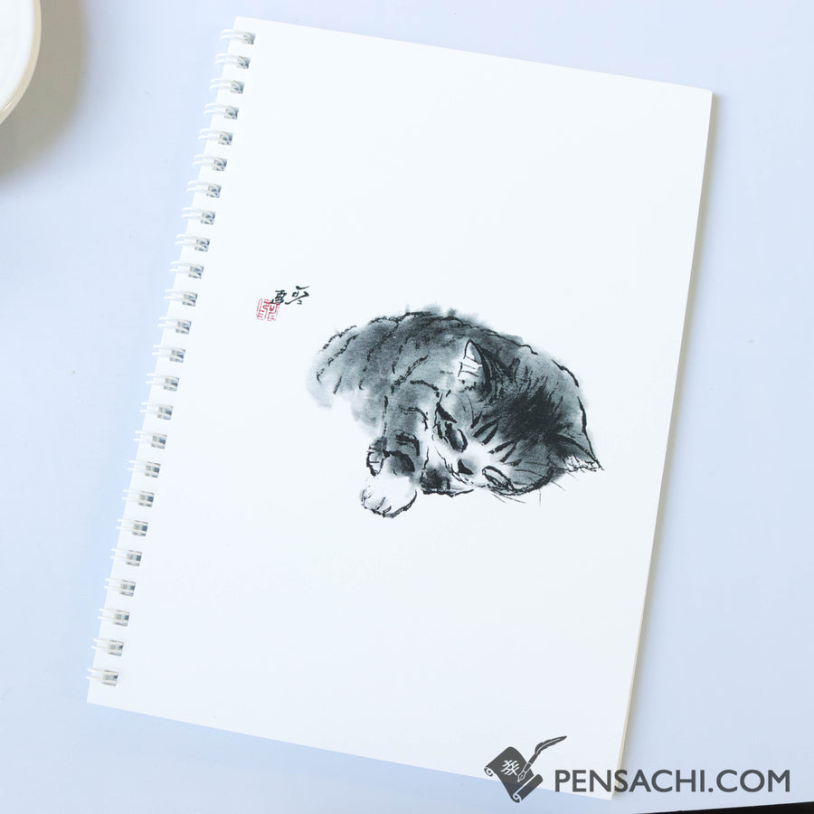 Nakahama Minoru Plain A5 Size -  Nemuri Neko - PenSachi Japanese Limited Fountain Pen