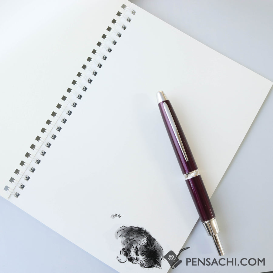Nakahama Minoru Plain A5 Size -  Nemuri Neko - PenSachi Japanese Limited Fountain Pen