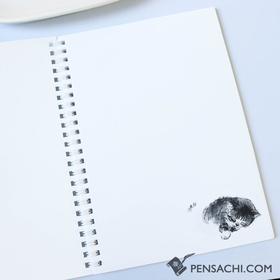 Nakahama Minoru Plain A5 Size -  Nemuri Neko - PenSachi Japanese Limited Fountain Pen