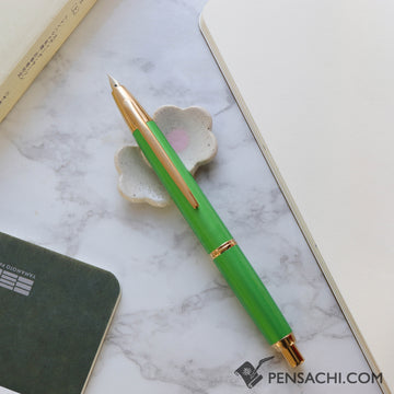PILOT Limited Edition Vanishing Point Capless Decimo Fountain Pen - Peridot Green - PenSachi Japanese Limited Fountain Pen