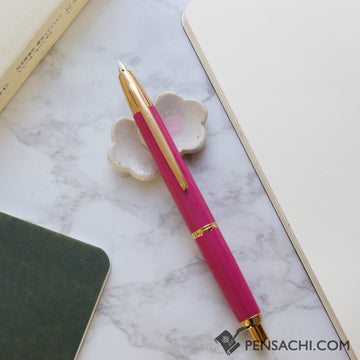 PILOT Limited Edition Vanishing Point Capless Decimo Fountain Pen - Tourmaline Pink - PenSachi Japanese Limited Fountain Pen