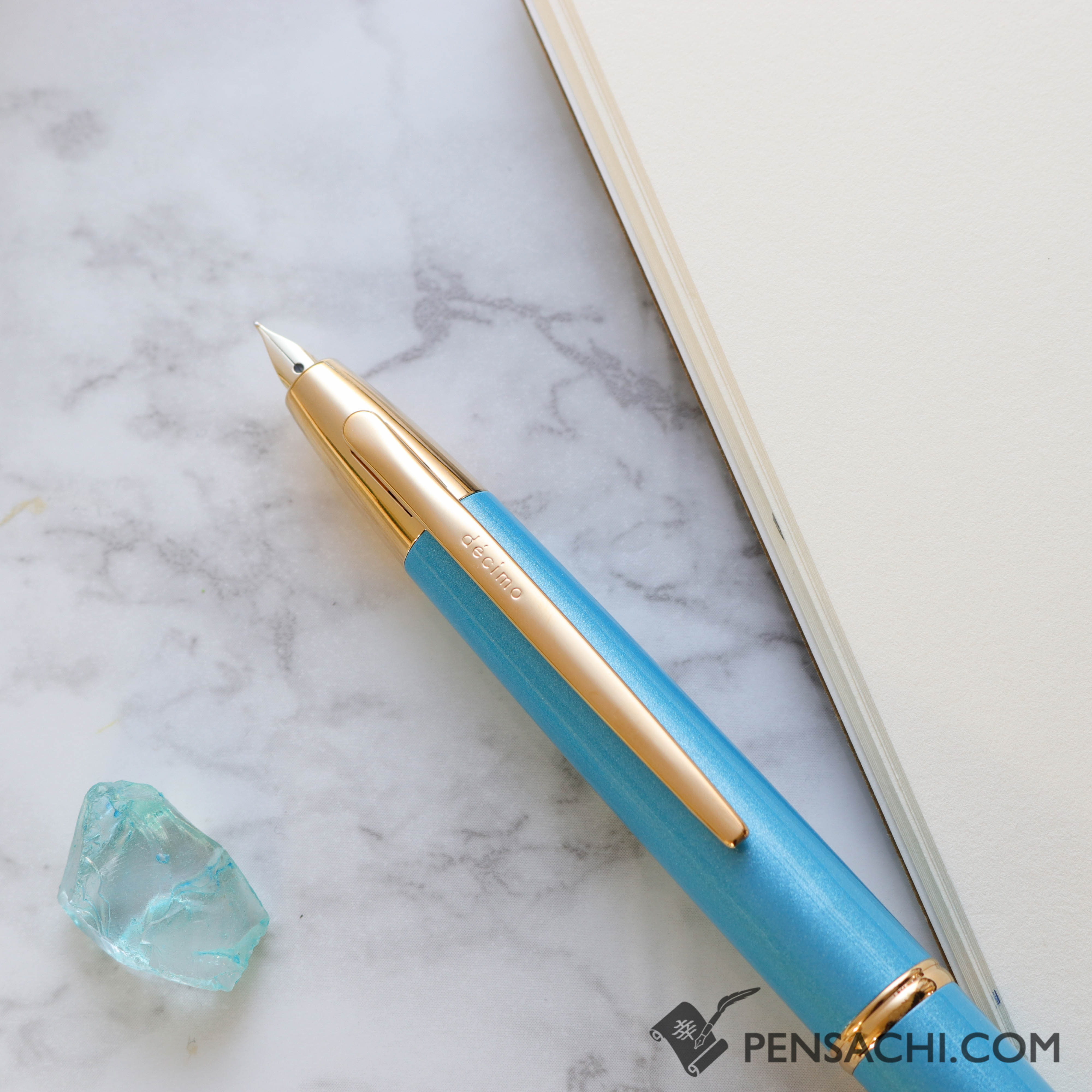 PILOT CAPLESS decimo Aquamarine-Blue 万年筆 newdecimo_14_4480x.jpg?v=