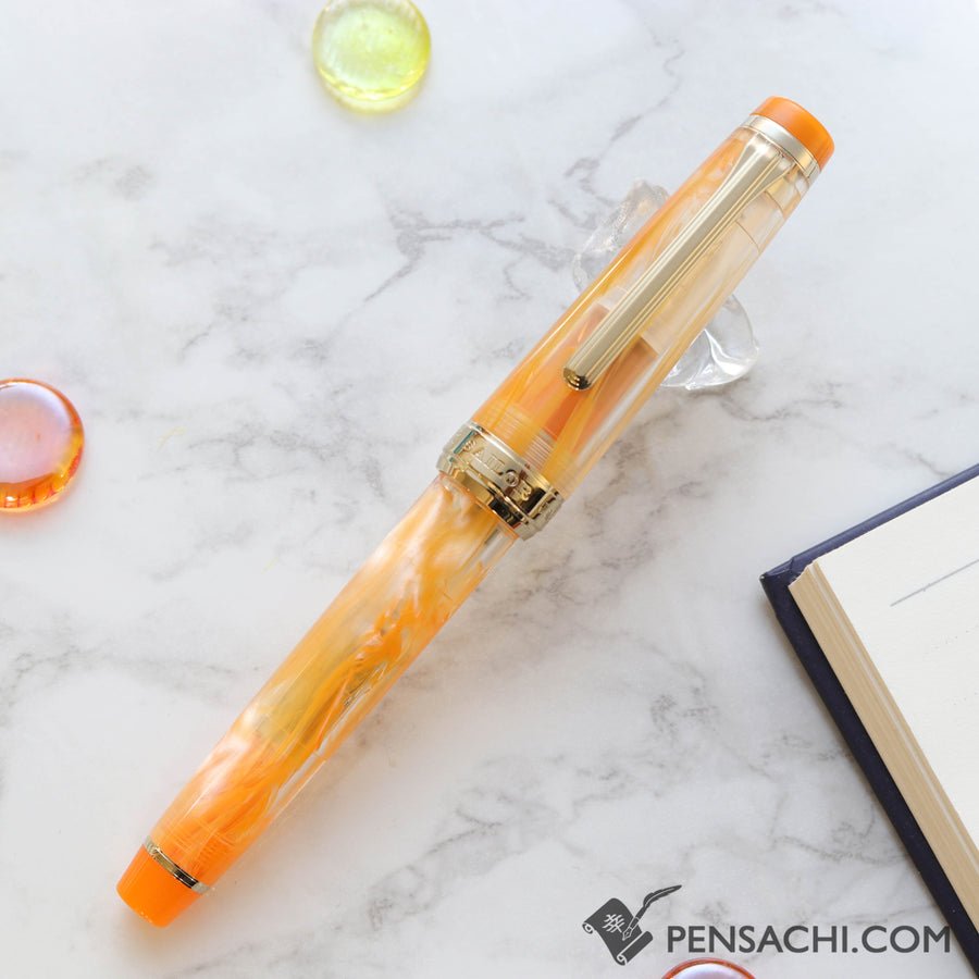 SAILOR Limited Edition Veilio Fountain Pen - Pearl Orange - PenSachi Japanese Limited Fountain Pen
