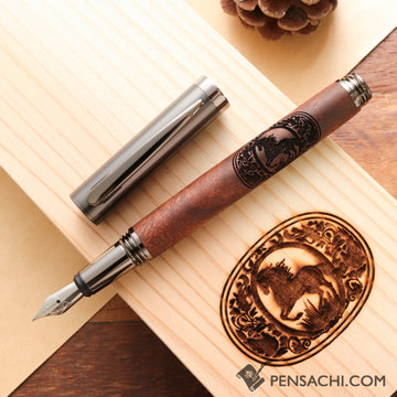 Pen_Saloon Equestrio Fountain Pen - PenSachi Japanese Limited Fountain Pen